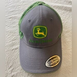 John Deere Green and Gray Baseball Cap